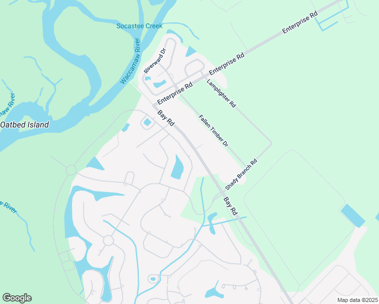 map of restaurants, bars, coffee shops, grocery stores, and more near 244 Chamberlin Road in Myrtle Beach