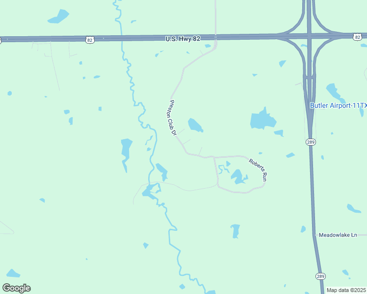 map of restaurants, bars, coffee shops, grocery stores, and more near 360 Preston Club Drive in Sherman