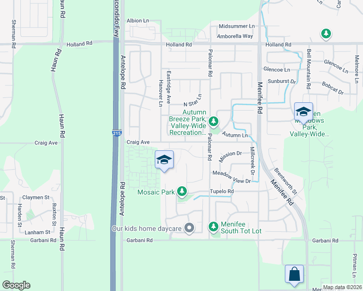 map of restaurants, bars, coffee shops, grocery stores, and more near 28370 Coral Dune Drive in Menifee