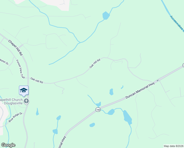 map of restaurants, bars, coffee shops, grocery stores, and more near 3865 Oak Hill Road in Douglasville