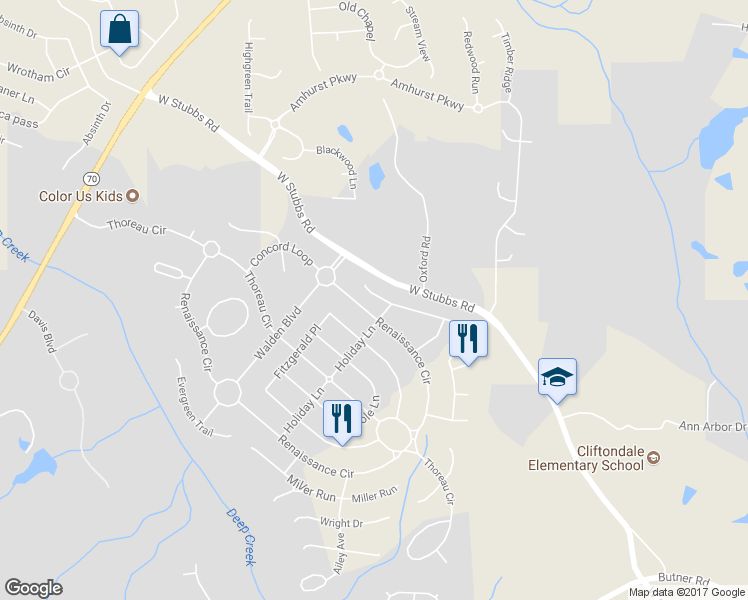 map of restaurants, bars, coffee shops, grocery stores, and more near 330 Lawrence Place in Atlanta