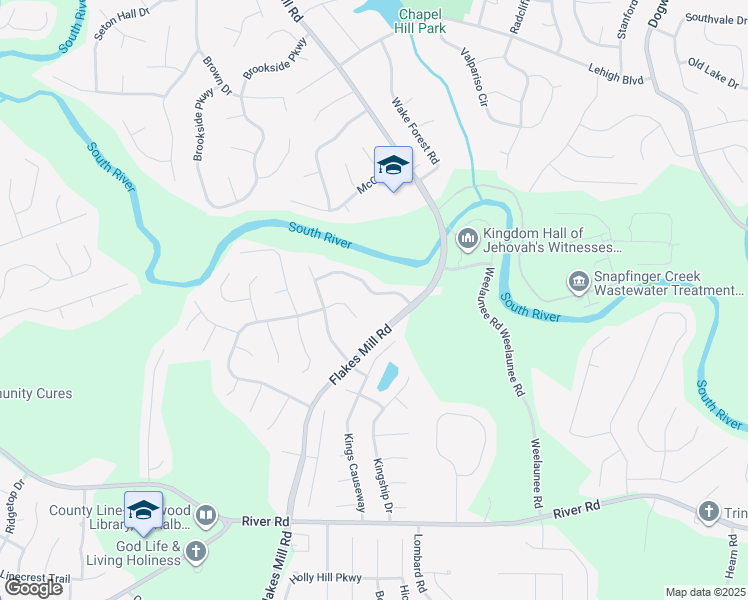 map of restaurants, bars, coffee shops, grocery stores, and more near 3965 Chimney Ridge Drive in Ellenwood