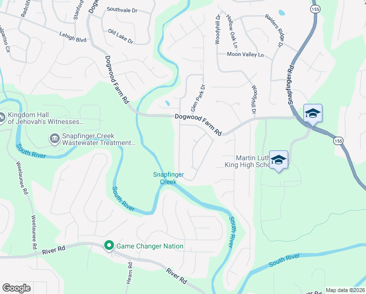 map of restaurants, bars, coffee shops, grocery stores, and more near 3929 Perry Pass in Stonecrest