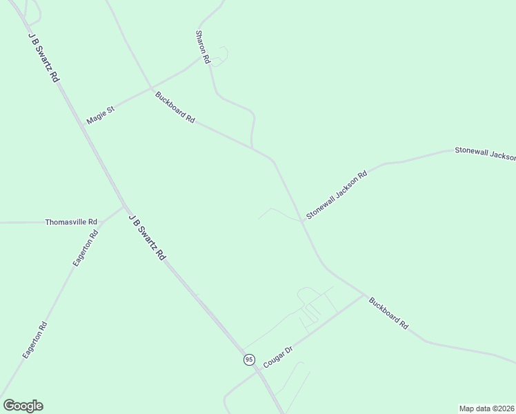 map of restaurants, bars, coffee shops, grocery stores, and more near 120 Stonewall Jackson Road in Wagener