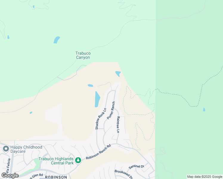 map of restaurants, bars, coffee shops, grocery stores, and more near 20891 Porter Ranch Road in Trabuco Canyon