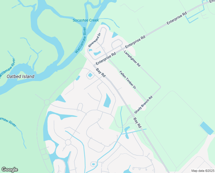 map of restaurants, bars, coffee shops, grocery stores, and more near 260 Chamberlin Road in Myrtle Beach