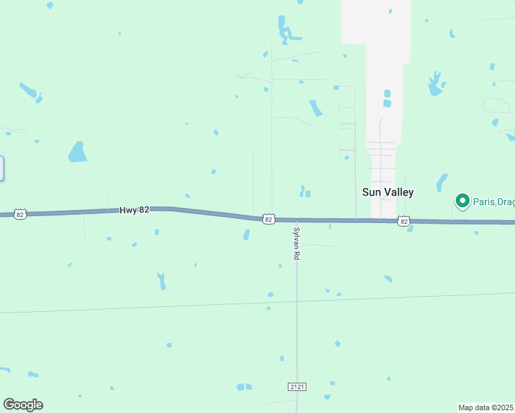 map of restaurants, bars, coffee shops, grocery stores, and more near 3701 U.S. 82 in Paris