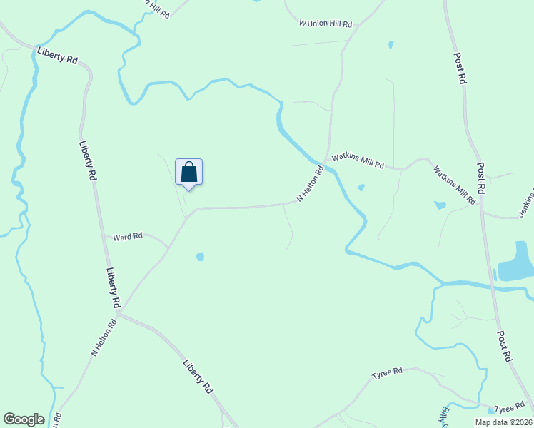 map of restaurants, bars, coffee shops, grocery stores, and more near 5202 North Helton Road in Winston