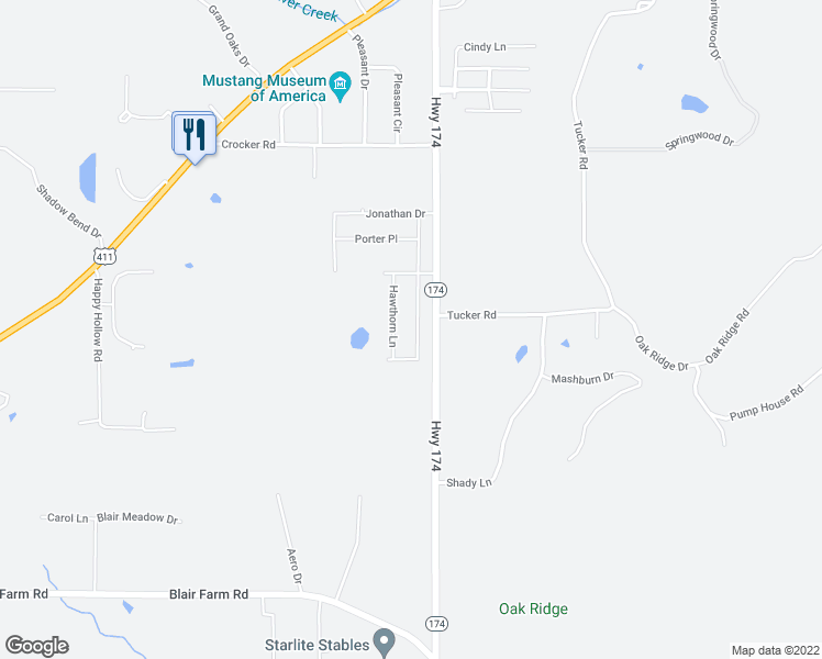 map of restaurants, bars, coffee shops, grocery stores, and more near 330 Morning Mist Lane in Odenville