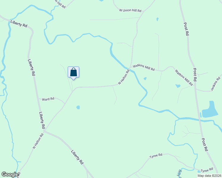 map of restaurants, bars, coffee shops, grocery stores, and more near 5202 North Helton Road in Douglas County