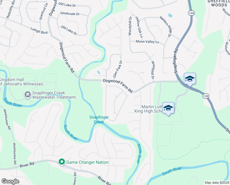 map of restaurants, bars, coffee shops, grocery stores, and more near 4704 Cotter Place in Stonecrest