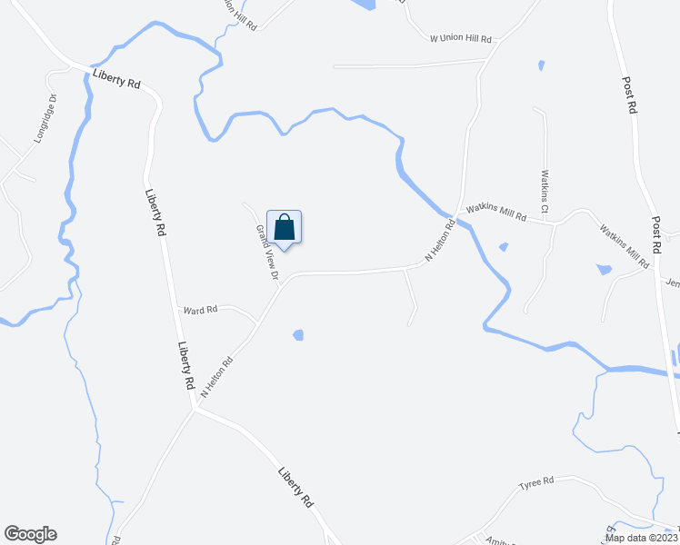 map of restaurants, bars, coffee shops, grocery stores, and more near 5259 North Helton Road in Winston