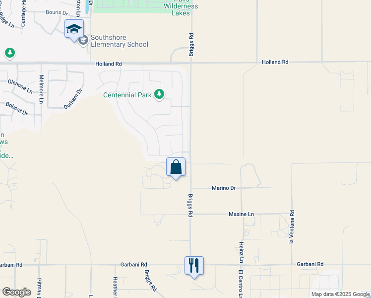 map of restaurants, bars, coffee shops, grocery stores, and more near 31362 Bay Horse Way in Menifee