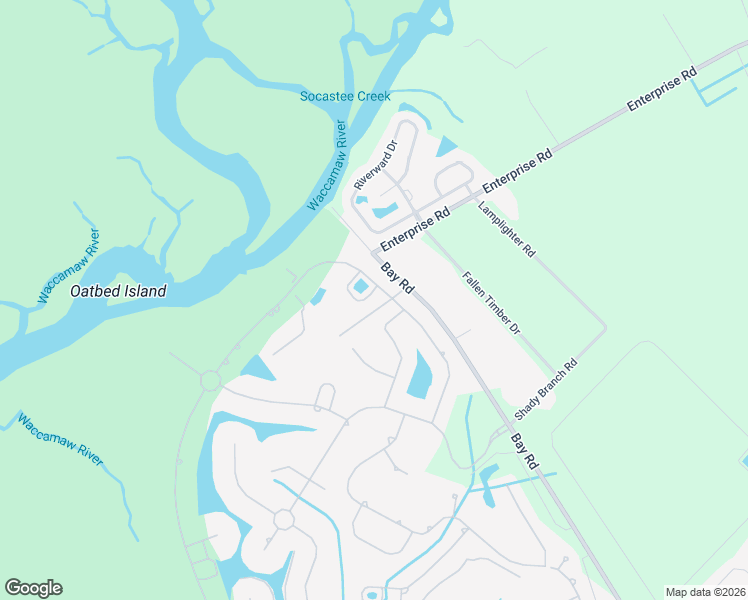 map of restaurants, bars, coffee shops, grocery stores, and more near 2205 Maybank Circle in Myrtle Beach