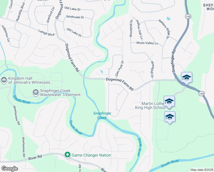 map of restaurants, bars, coffee shops, grocery stores, and more near 4507 Mossey Drive in Stonecrest