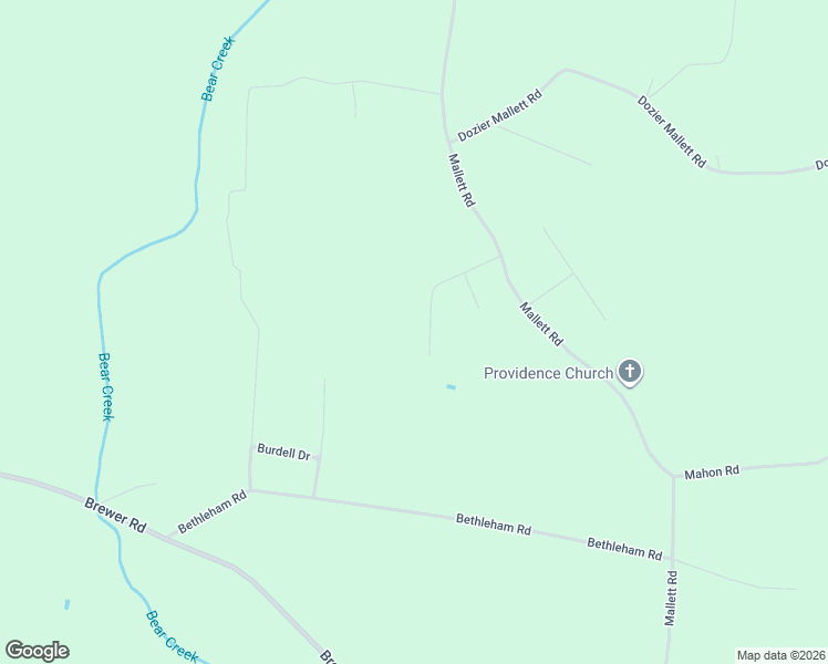 map of restaurants, bars, coffee shops, grocery stores, and more near 1246 Waynes Drive in Manning