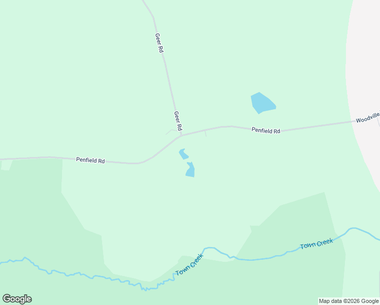 map of restaurants, bars, coffee shops, grocery stores, and more near 6031 Penfield Road in Union Point