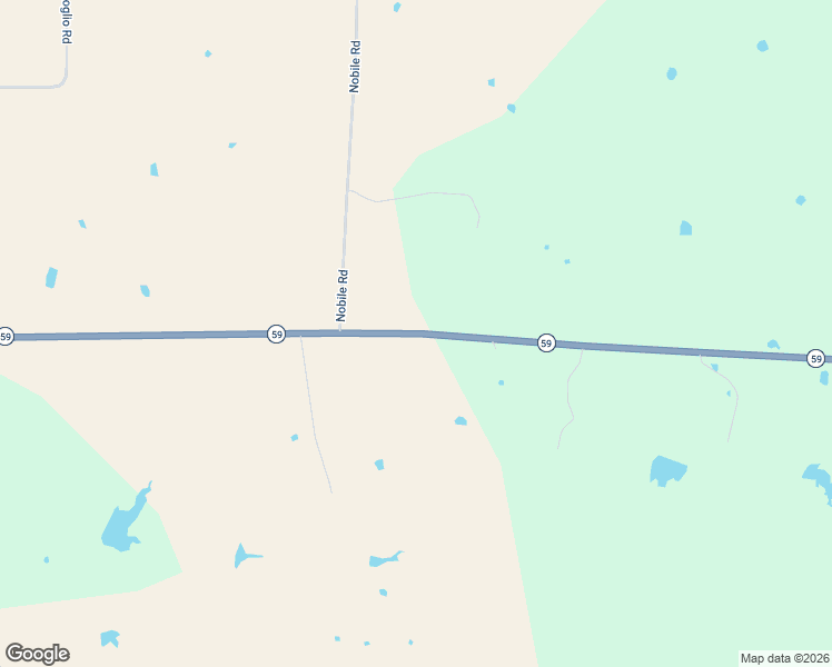 map of restaurants, bars, coffee shops, grocery stores, and more near Highway 59 in Montague