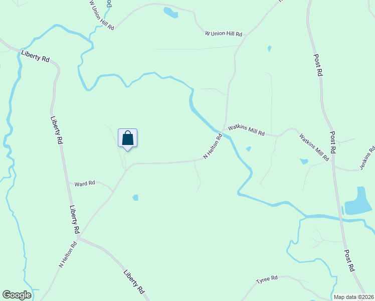 map of restaurants, bars, coffee shops, grocery stores, and more near 5202 North Helton Road in Winston