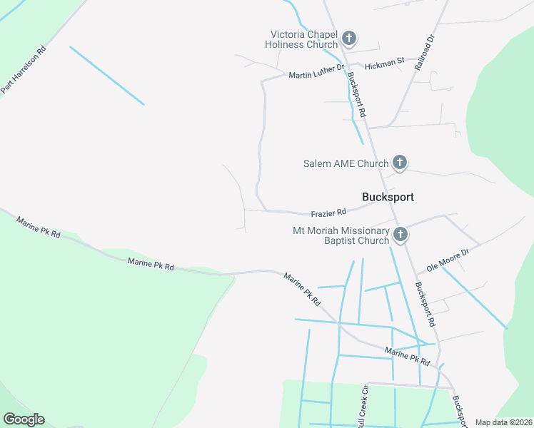 map of restaurants, bars, coffee shops, grocery stores, and more near 8620 Frazier Road in Conway