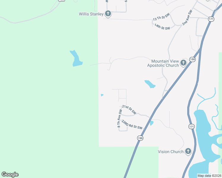 map of restaurants, bars, coffee shops, grocery stores, and more near 900 20th Street Southwest in Fayette