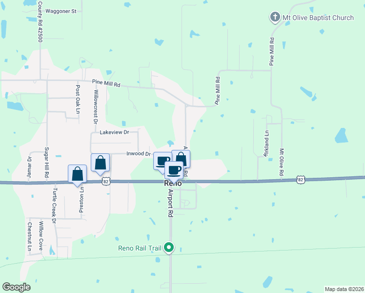 map of restaurants, bars, coffee shops, grocery stores, and more near 625 Anderson Road in Reno
