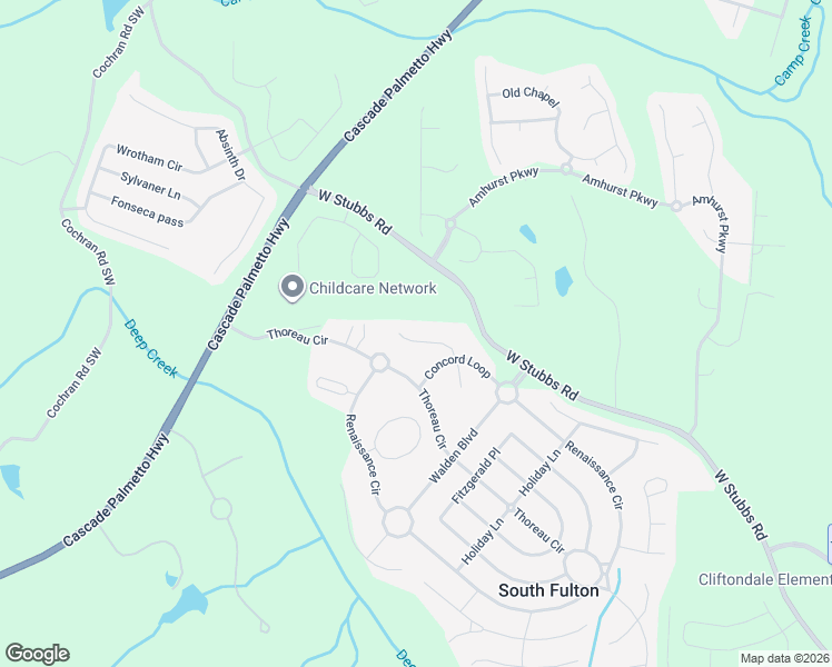 map of restaurants, bars, coffee shops, grocery stores, and more near 777 Hayes Court in College Park