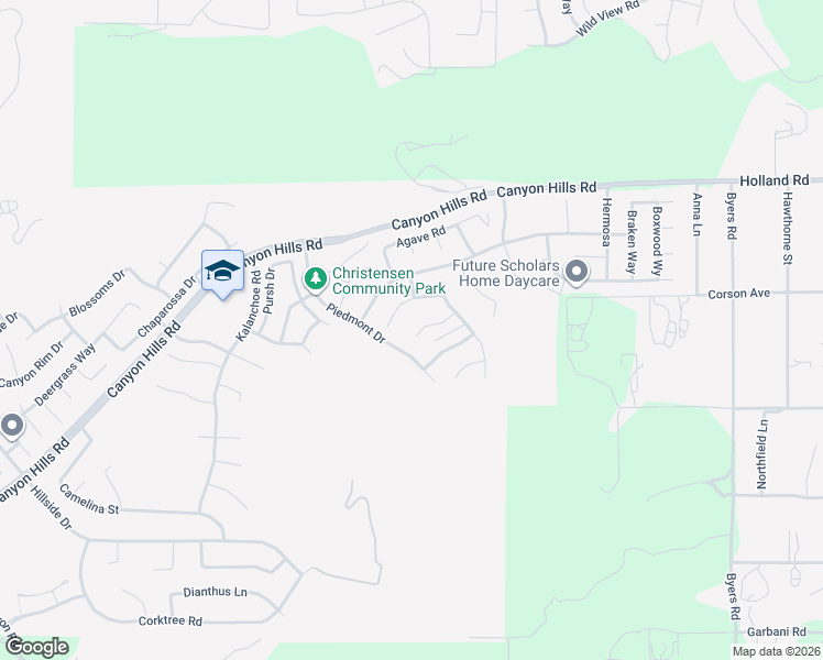 map of restaurants, bars, coffee shops, grocery stores, and more near 36399 Yarrow Court in Lake Elsinore