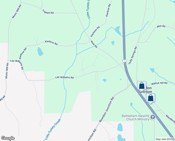map of restaurants, bars, coffee shops, grocery stores, and more near 225 Tripp Lane in Carrollton