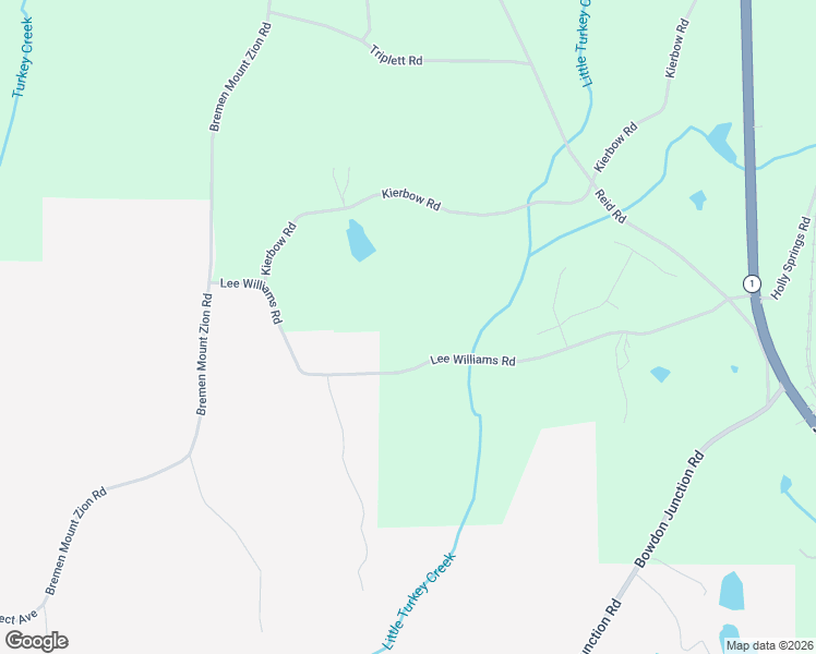map of restaurants, bars, coffee shops, grocery stores, and more near 469 Lee Williams Road in Carrollton
