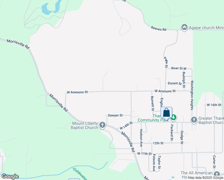 map of restaurants, bars, coffee shops, grocery stores, and more near 3499 West Ammons Street in Anniston