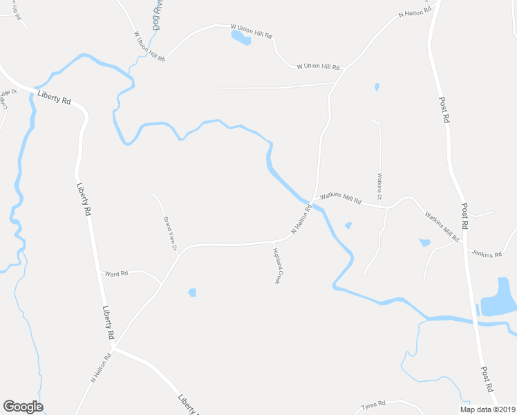 map of restaurants, bars, coffee shops, grocery stores, and more near 5101 North Helton Road in Winston