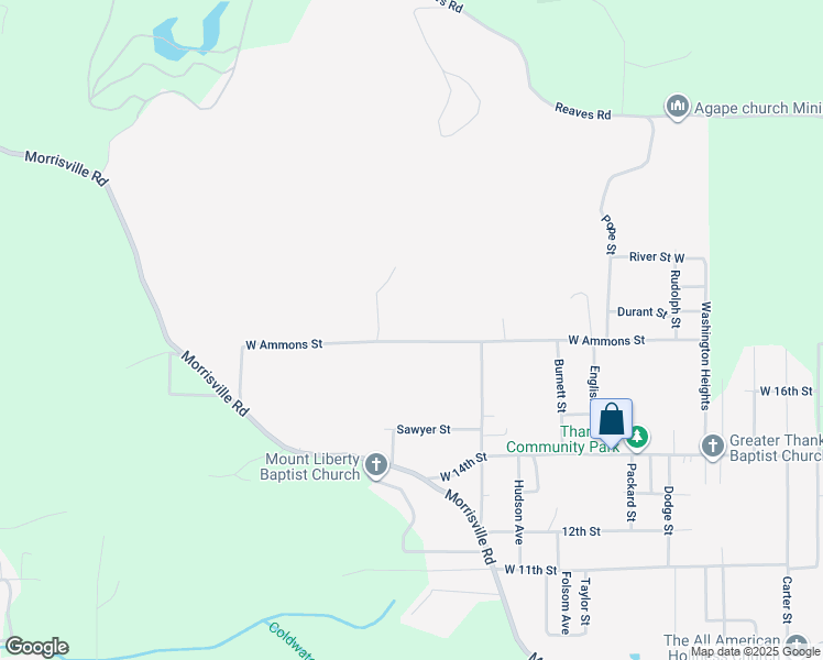 map of restaurants, bars, coffee shops, grocery stores, and more near 3499 West Ammons Street in Anniston