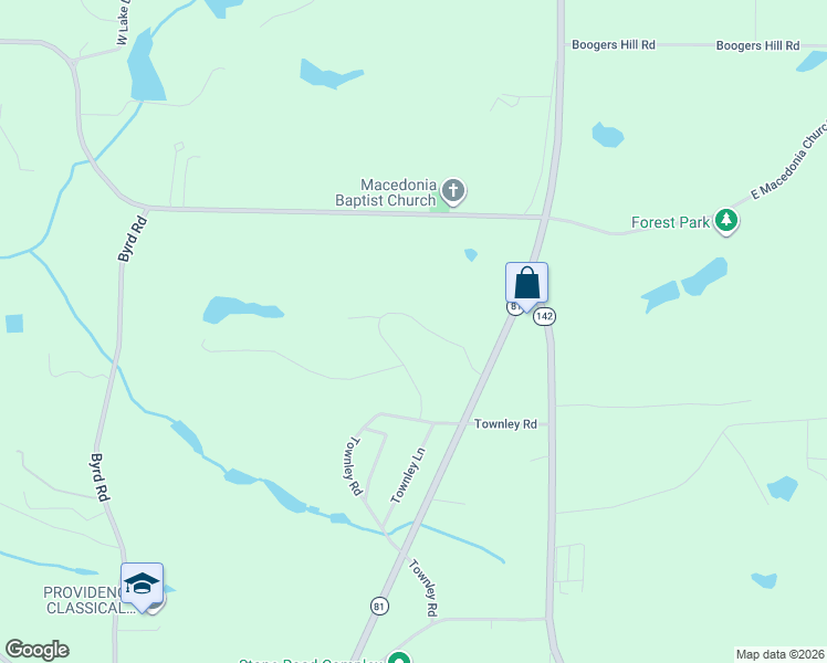 map of restaurants, bars, coffee shops, grocery stores, and more near 215 Greenwood Circle in Oxford