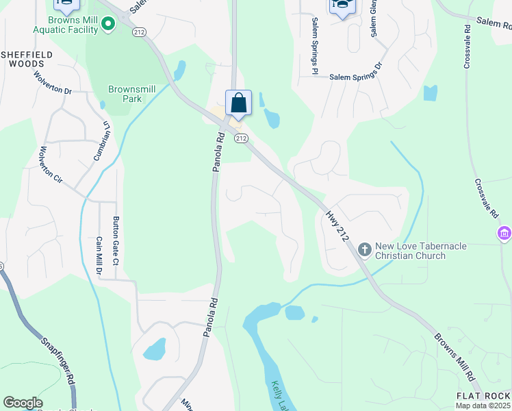 map of restaurants, bars, coffee shops, grocery stores, and more near 5208 Beechwood Forest Court in Stonecrest