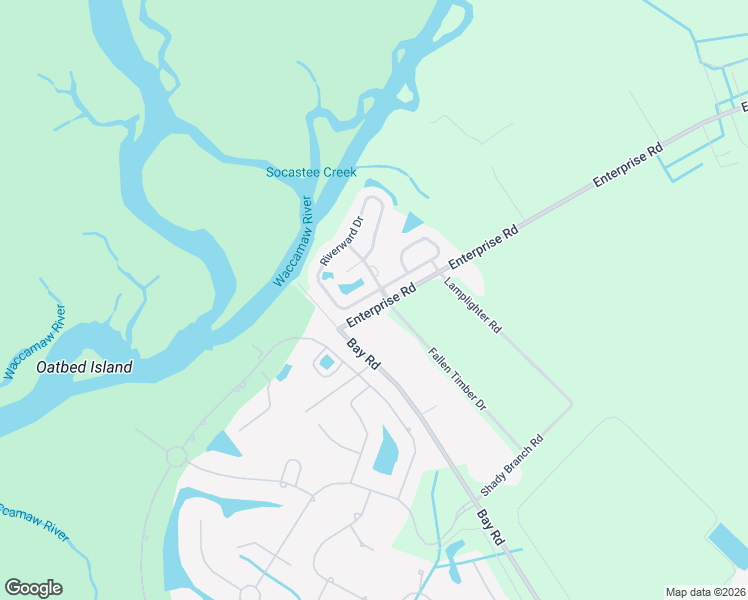 map of restaurants, bars, coffee shops, grocery stores, and more near 501 Riverward Drive in Myrtle Beach
