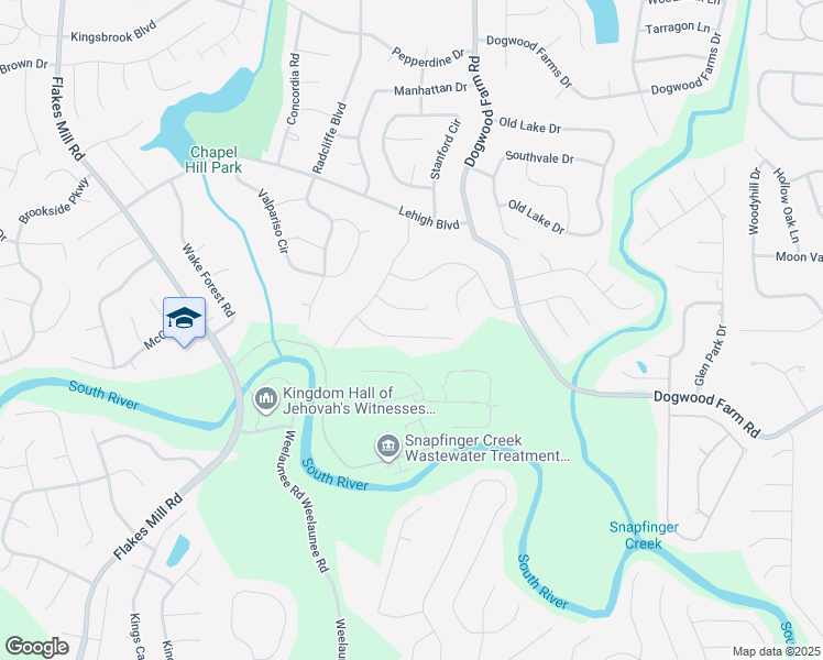 map of restaurants, bars, coffee shops, grocery stores, and more near 4223 Newcomb Road in Decatur