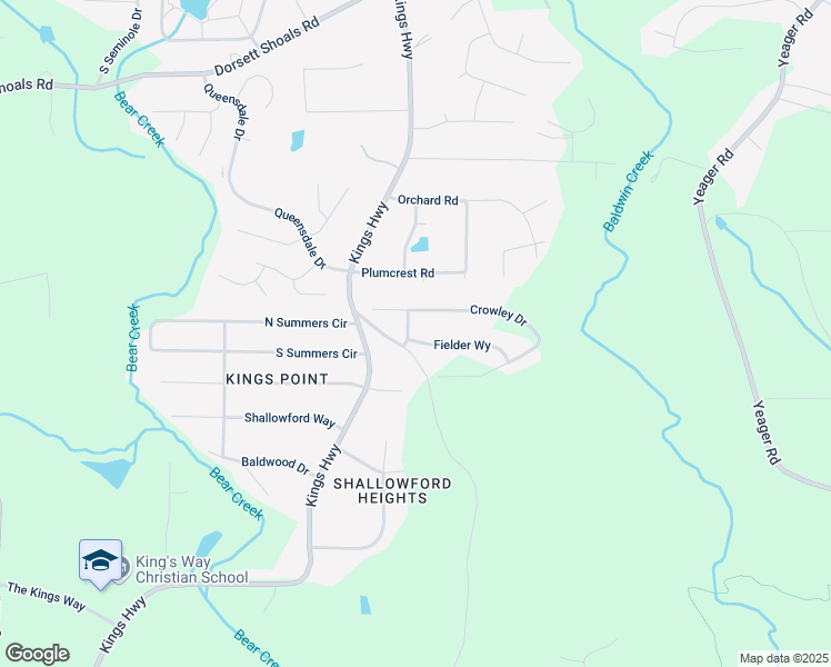 map of restaurants, bars, coffee shops, grocery stores, and more near 6062 Fielder Way in Douglasville
