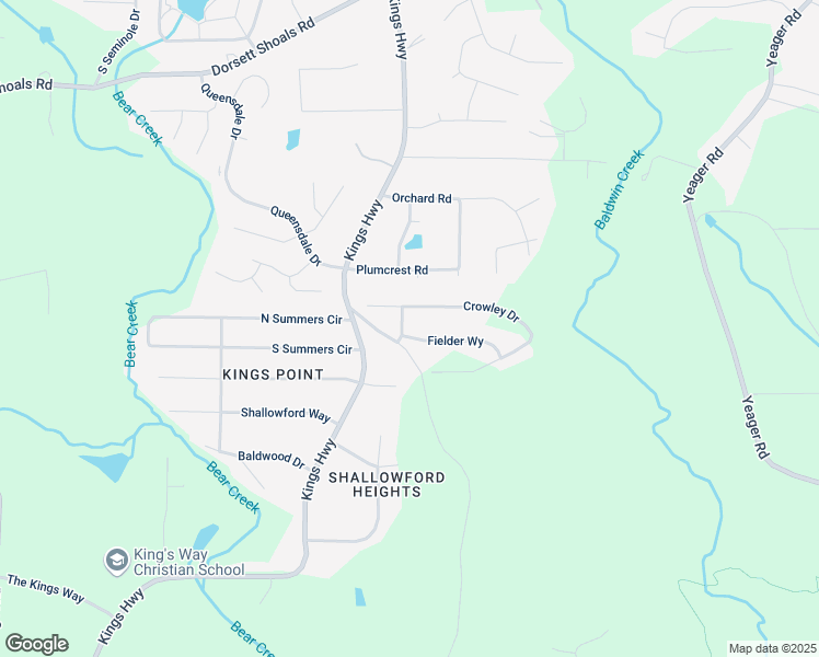 map of restaurants, bars, coffee shops, grocery stores, and more near 6062 Fielder Way in Douglasville