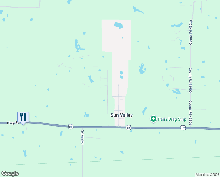 map of restaurants, bars, coffee shops, grocery stores, and more near 849 Shady Grove Road in Paris