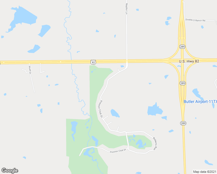 map of restaurants, bars, coffee shops, grocery stores, and more near 231 Preston Club Drive in Sherman