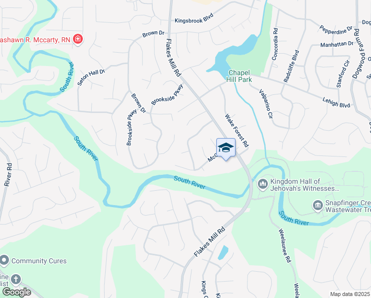map of restaurants, bars, coffee shops, grocery stores, and more near 3891 Skidmore Drive in Decatur
