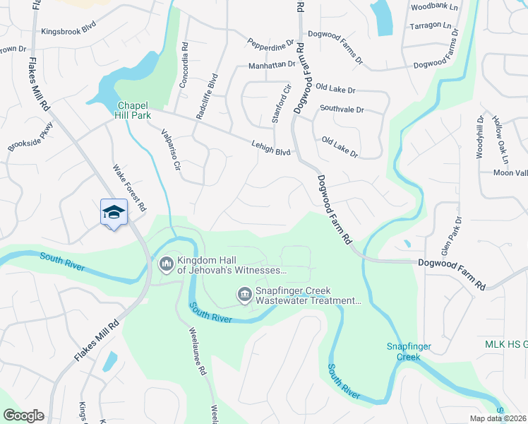 map of restaurants, bars, coffee shops, grocery stores, and more near 4223 Newcomb Road in Decatur