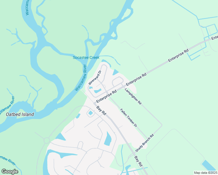 map of restaurants, bars, coffee shops, grocery stores, and more near 501 Riverward Drive in Myrtle Beach