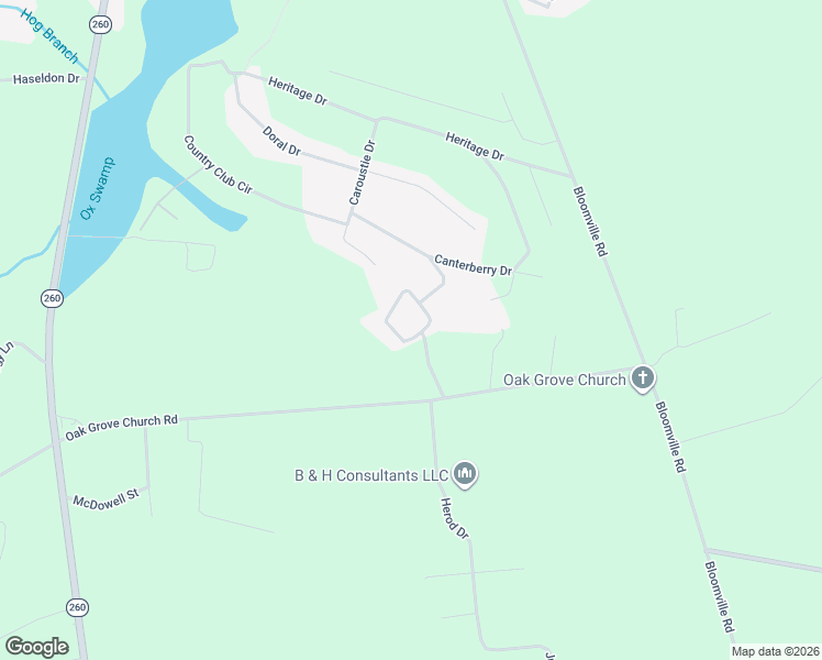 map of restaurants, bars, coffee shops, grocery stores, and more near 1125 Brownwood Avenue in Manning