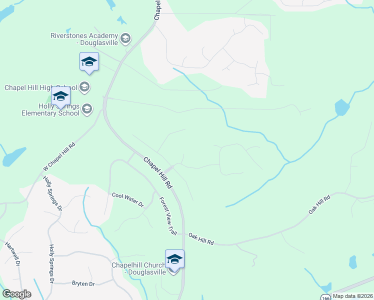 map of restaurants, bars, coffee shops, grocery stores, and more near 5134 Spring Glen Court in Douglasville