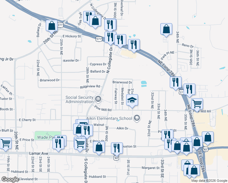 map of restaurants, bars, coffee shops, grocery stores, and more near 920 Fairway Street in Paris