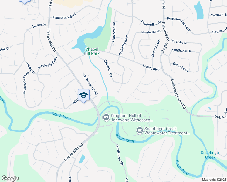map of restaurants, bars, coffee shops, grocery stores, and more near 4103 Peabody Court in Decatur