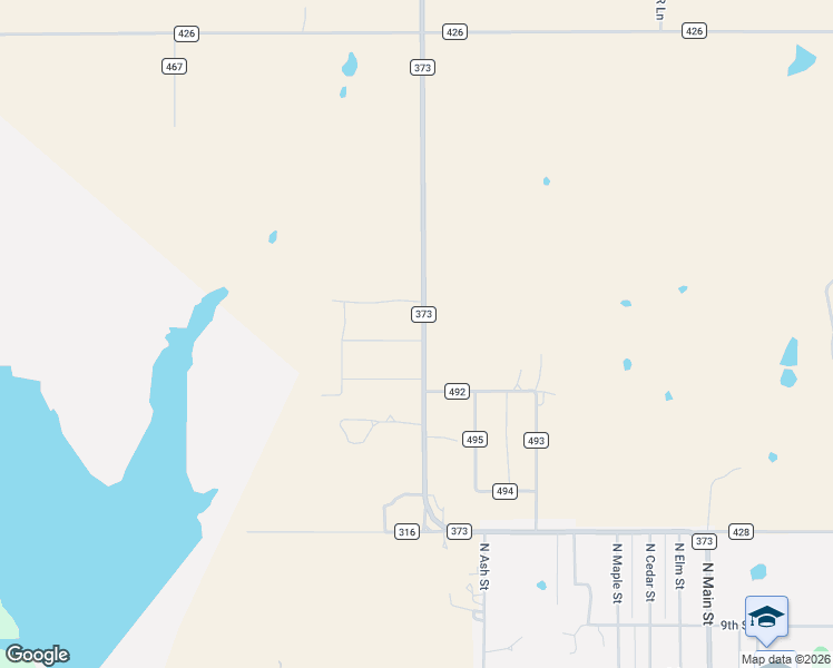 map of restaurants, bars, coffee shops, grocery stores, and more near 115 Northside Drive in Muenster