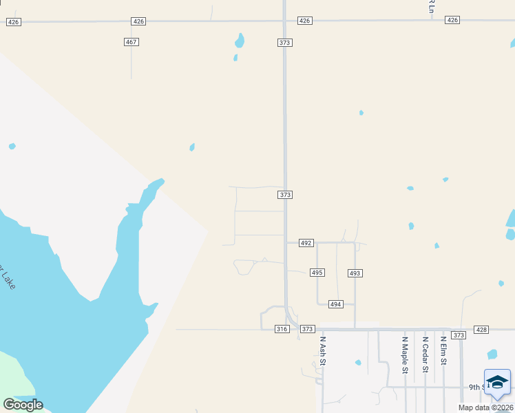 map of restaurants, bars, coffee shops, grocery stores, and more near 155 Northside Drive in Muenster
